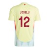 Original Fußballtrikot Spanien Joselu 12 Auswärtstrikot EURO 2024 Für Herren